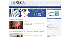 Desktop Screenshot of filmpolski.pl